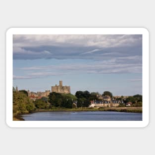 Warkworth Castle in Northumberland. Sticker